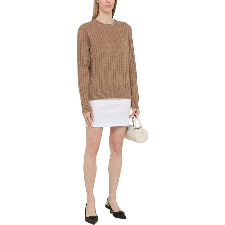 PRADA Crewneck Knitted Jumper