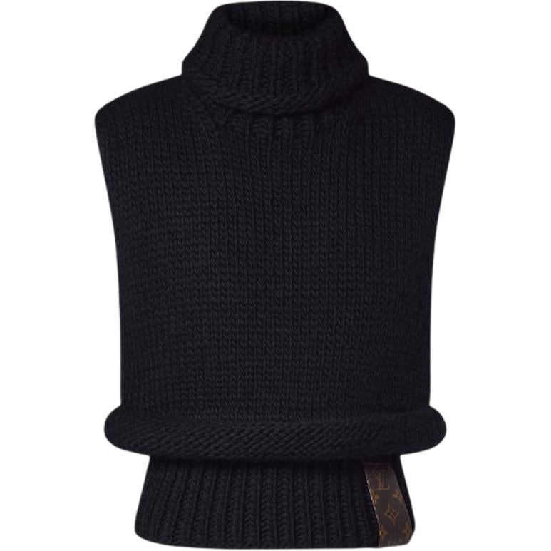 LOUIS VUITTON Trompe L’Oeil Knitted Turtleneck Pullover