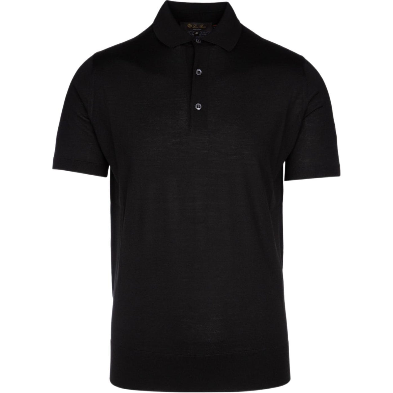 Loro Piana Polo Shirt Men's Black