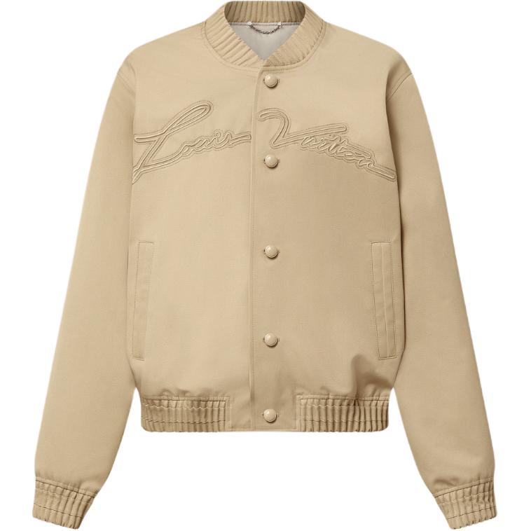 LOUIS VUITTON Embroidered Cotton Blend Bomber
