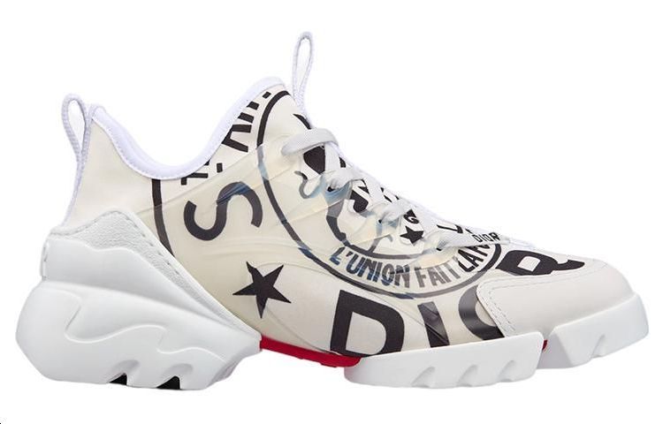 DIOR D Connect White Black DIOR Union Print Women's