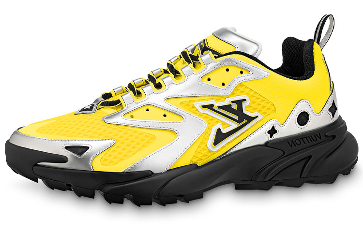 LOUIS VUITTON Lv Runner Tatic Sneakers 'Yellow Silver'