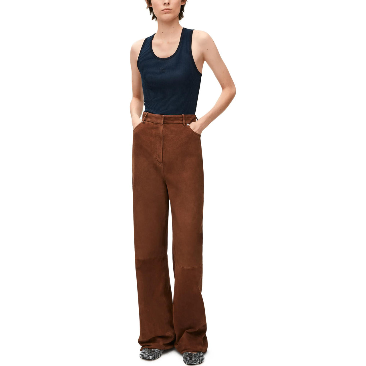 LOEWE Tank Top 'Deep Marine'