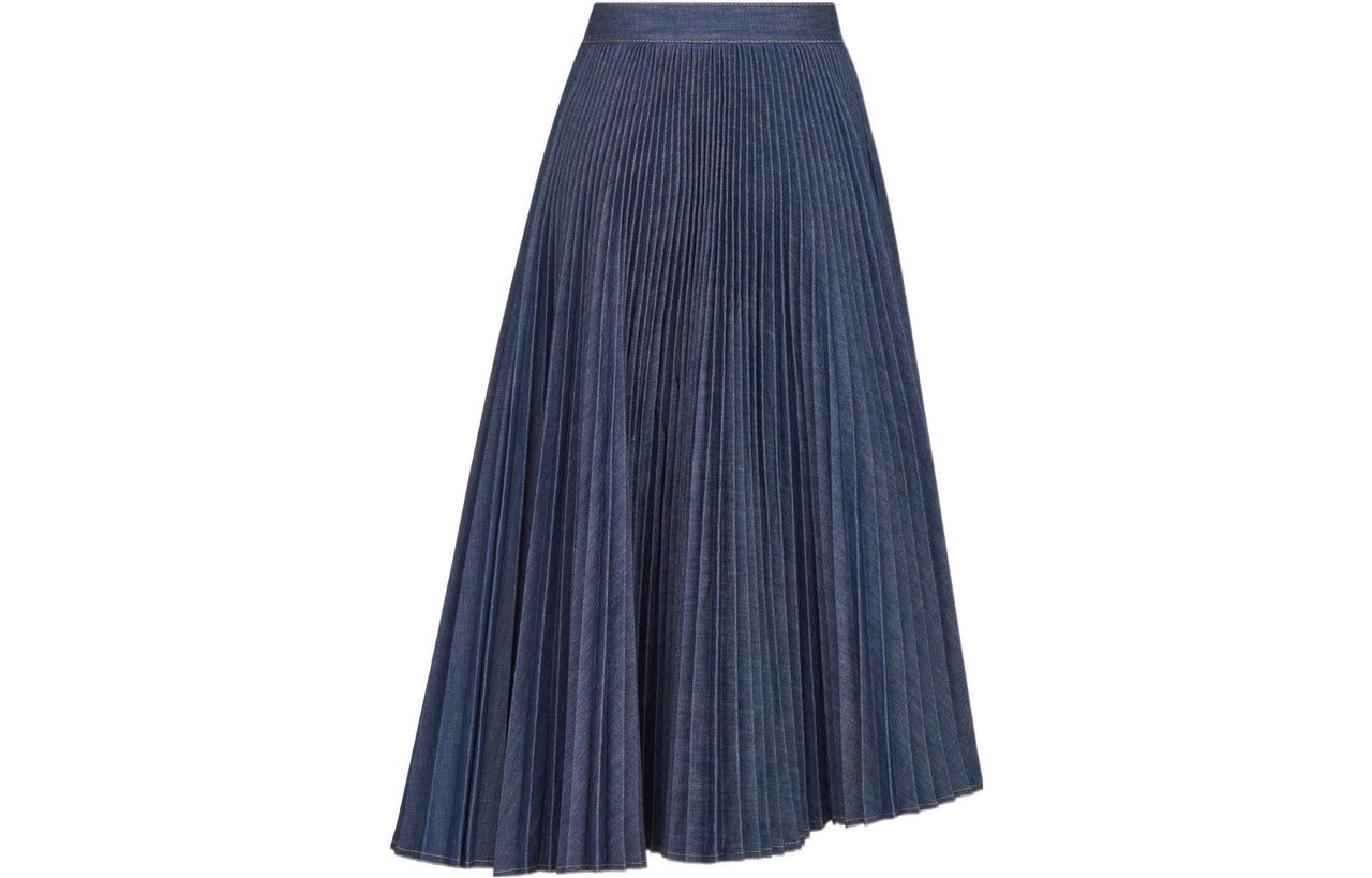 DIOR FW22 Denim Dresses & Skirts Women's Blue