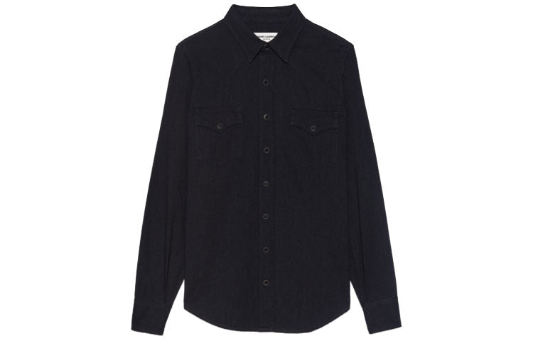 SAINT LAURENT FW21 Shirt Men's Black