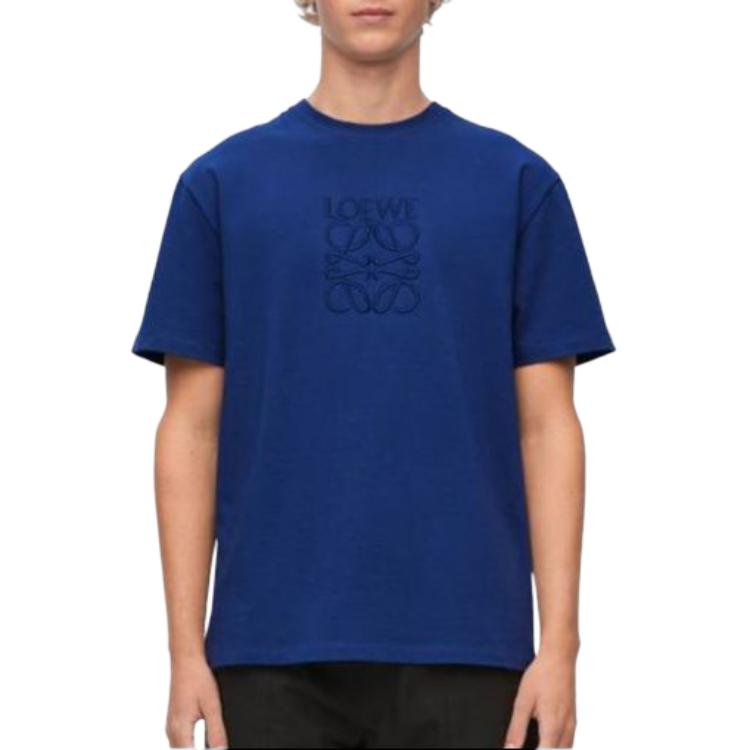 LOEWE T-Shirts Men Blue
