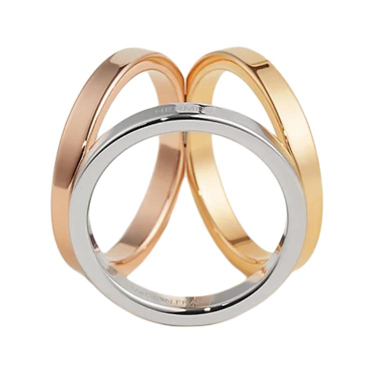 HERMES Brass Accessories Unisex Multicolor