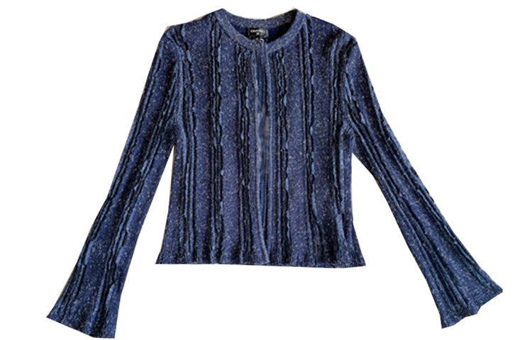 CHANEL SS23 Knitwear Women's Navy Blue