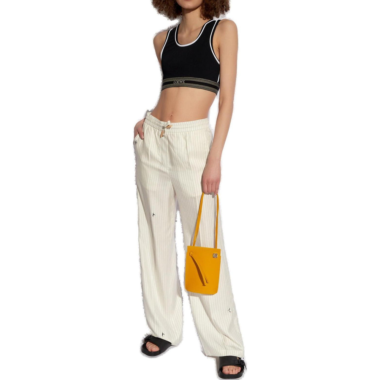 LOEWE SS24 Tank Tops Women's Black