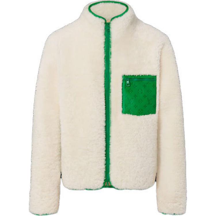 LOUIS VUITTON 2010s Shearling Jacket
