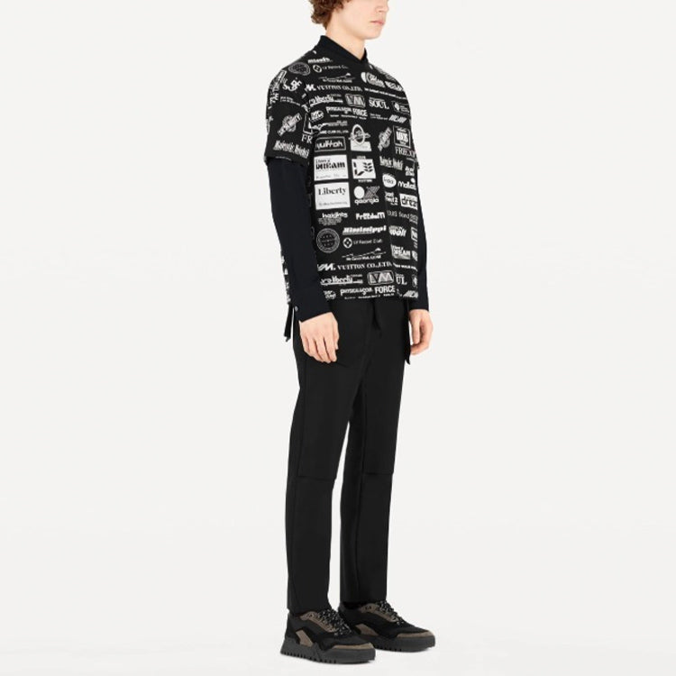 LOUIS VUITTON New Quarterly Products Of LV T-Shirts Men Black