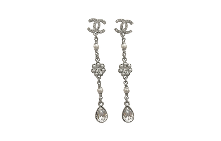 CHANEL 2021 Cc Mark Earrings