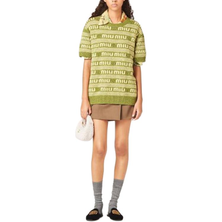 MIU MIU Sweaters Women's Green