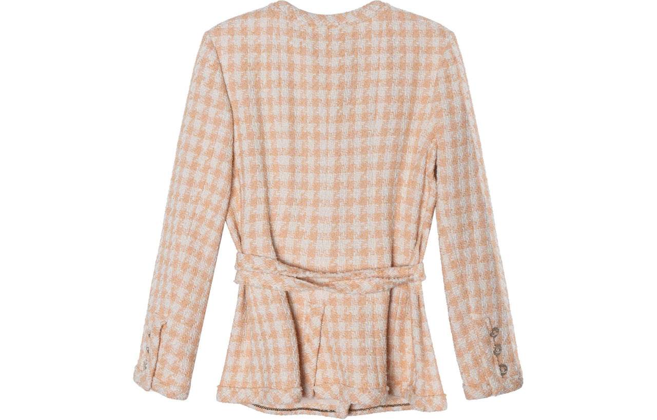 CHANEL Jackets Coats Women's Orange