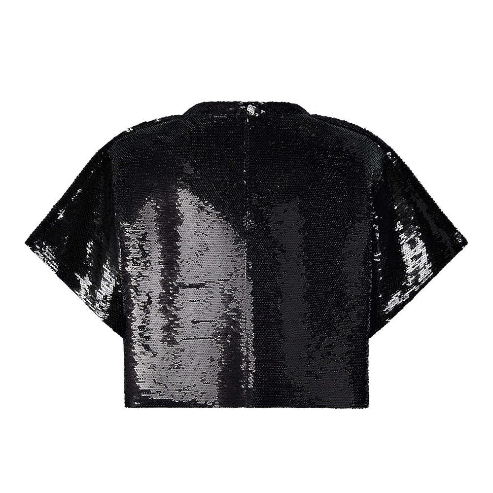 LOUIS VUITTON Lv Circle Sequin Crop Top