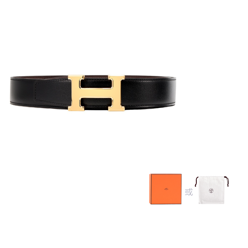 HERMES Leather Belts Men