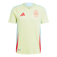 adidas Spain 24 Away Authentic Soccer Jersey Asia Sizing 'Yellow' IS9034