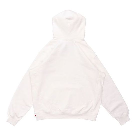 Supreme x Swarovski S Logo Hooded Sweatshirt 'White' SUP-SS21-583