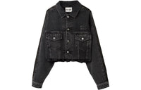 MIU MIU Denim Jacket Women's Black