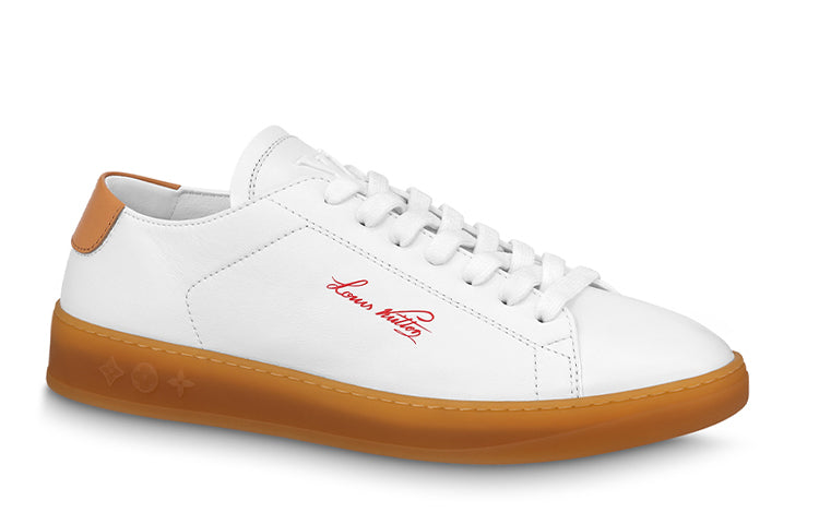 LOUIS VUITTON Lv Resort Sneakers 'White Orange'
