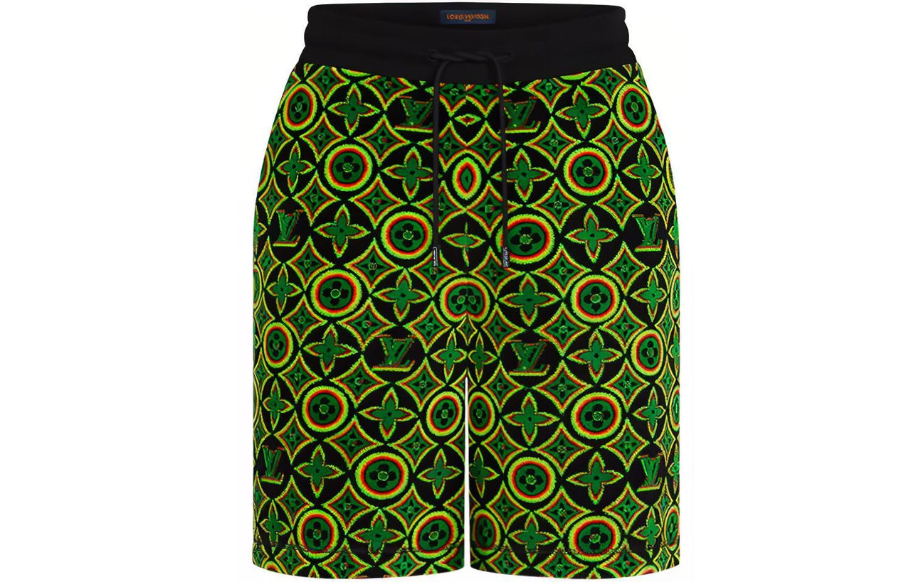 LOUIS VUITTON Casual Shorts Men's Green