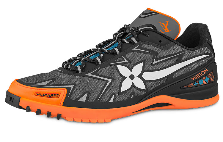 LOUIS VUITTON LV Sprint Sneakers 'Grey Orange' 1A9J2F