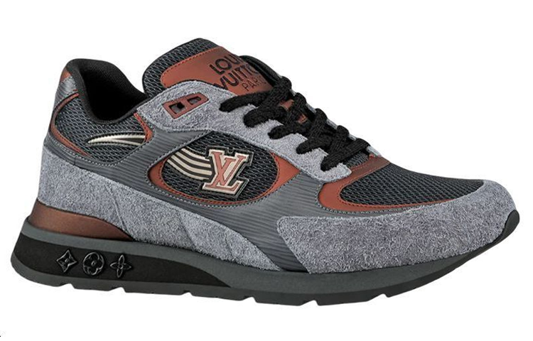 LOUIS VUITTON Run Away Sneakers 'Grey Copper'