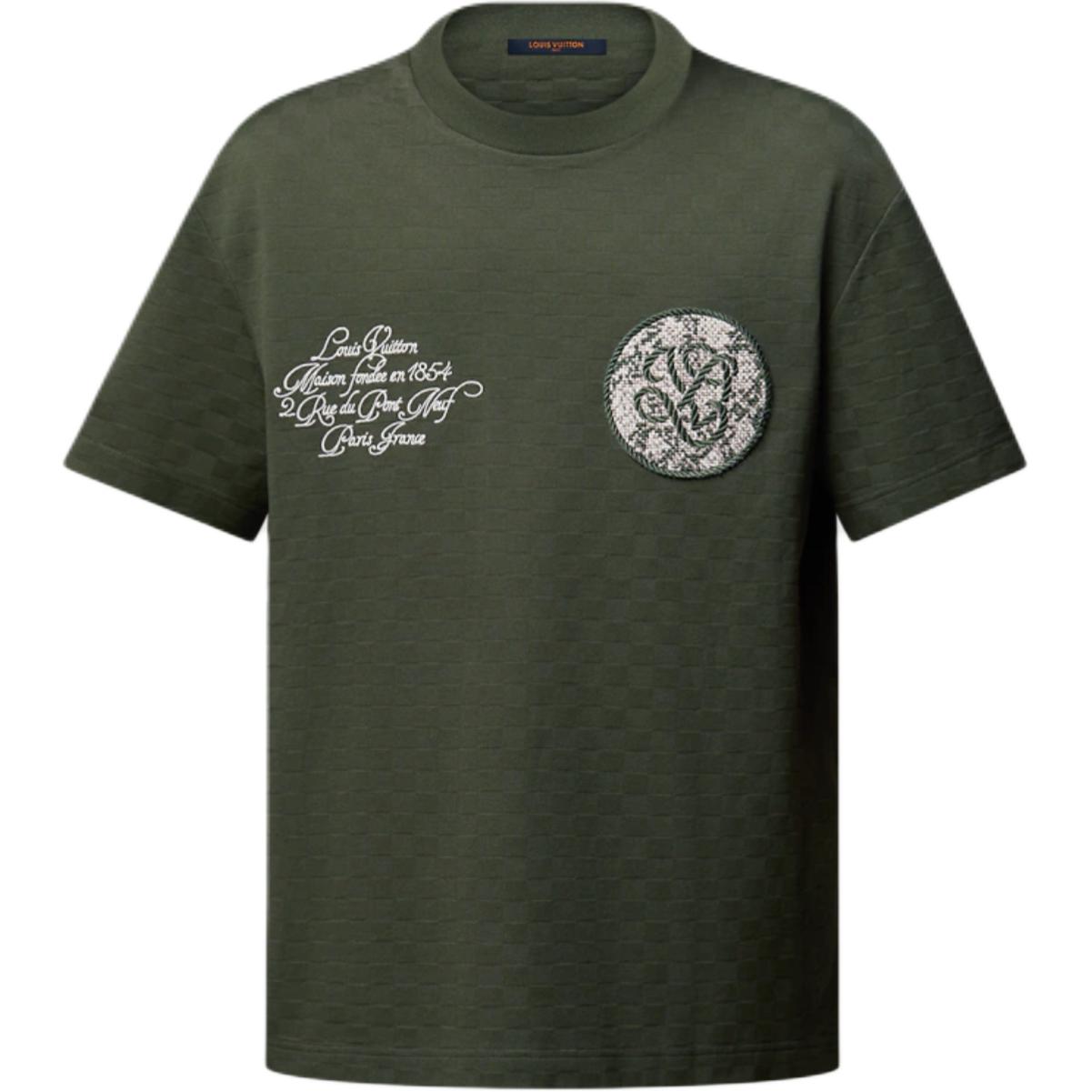 LOUIS VUITTON Damier Pique T-Shirt