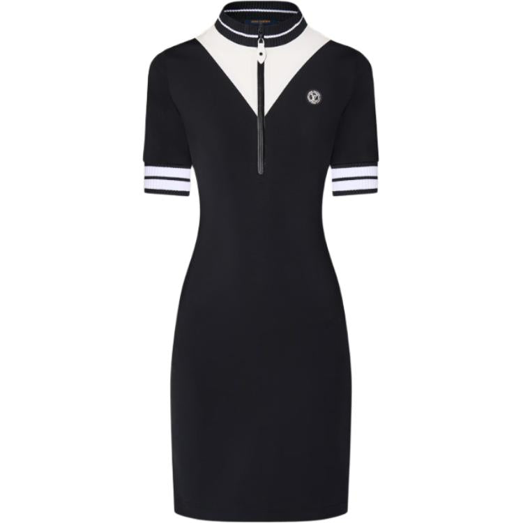 LOUIS VUITTON Graphic Technical Jersey Dress