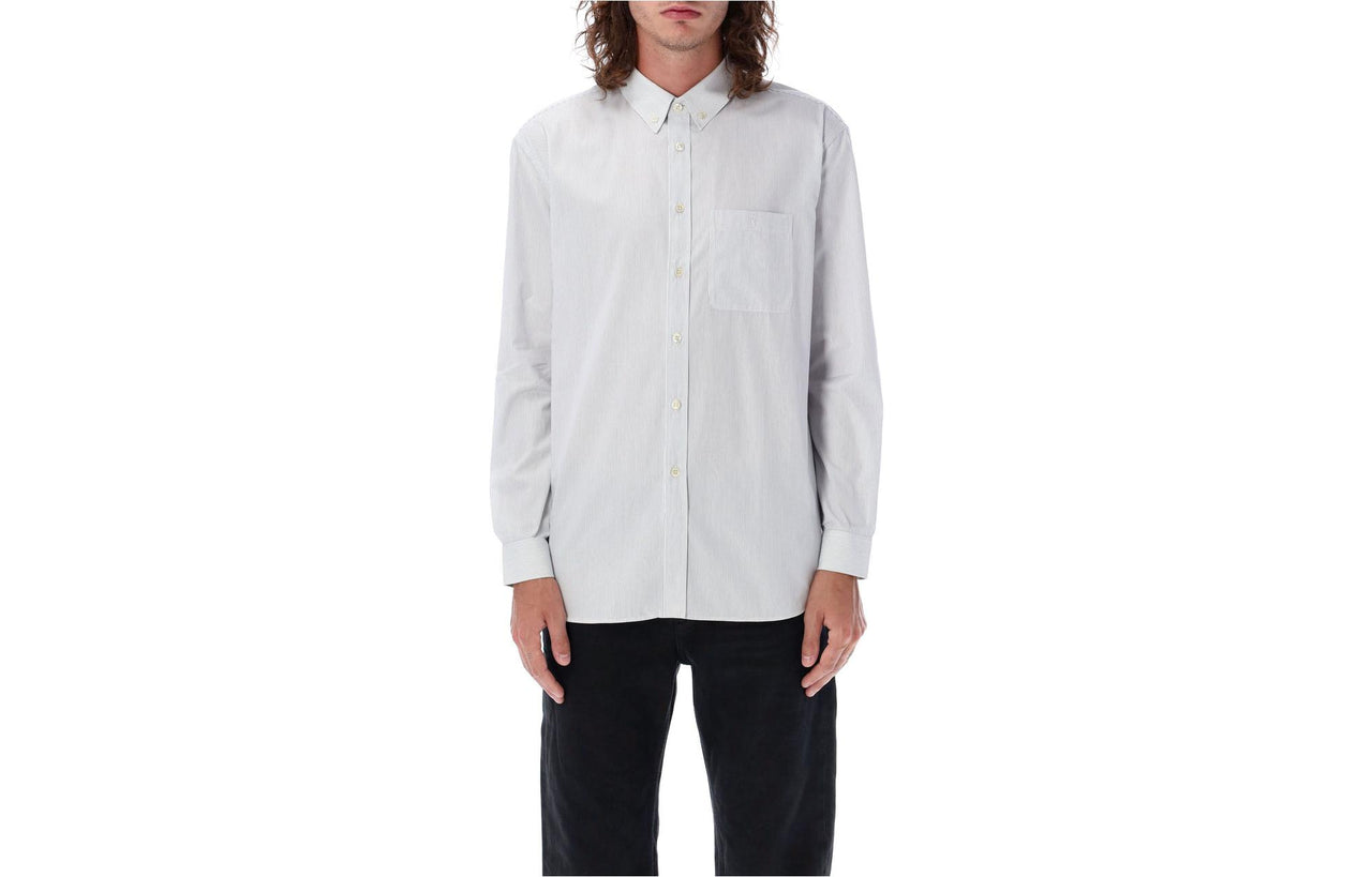SAINT LAURENT Striped Buttoned Shirt