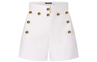LOUIS VUITTON Casual Shorts Women's White