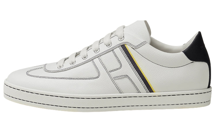 HERMES Stylish Skateboarding Shoes Men's White