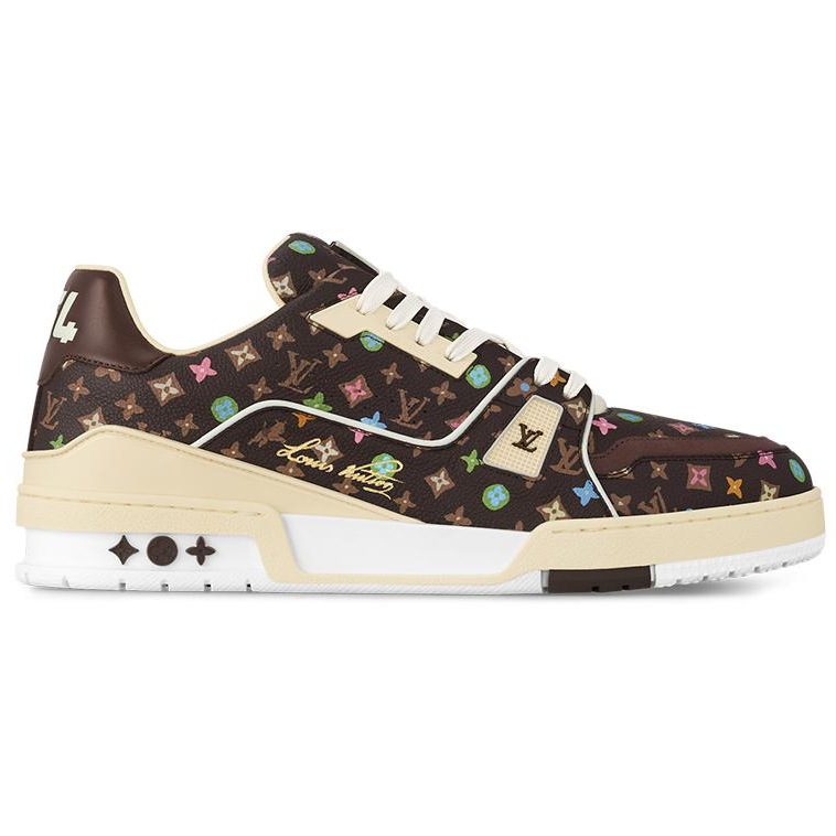 LOUIS VUITTON By Tyler, The Creator LV Trainer Mocha Multicolor