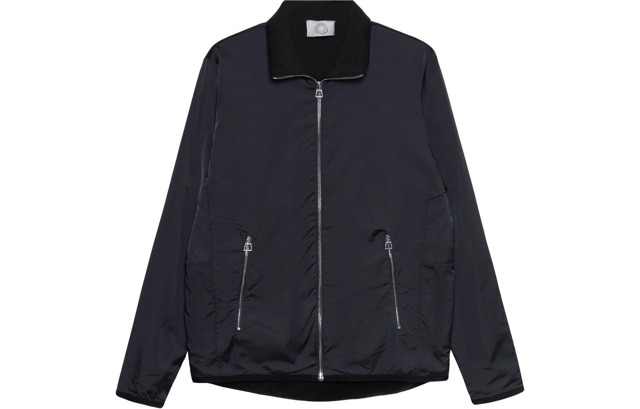 HERMES Jackets Coats Men's Navy Blue Blue
