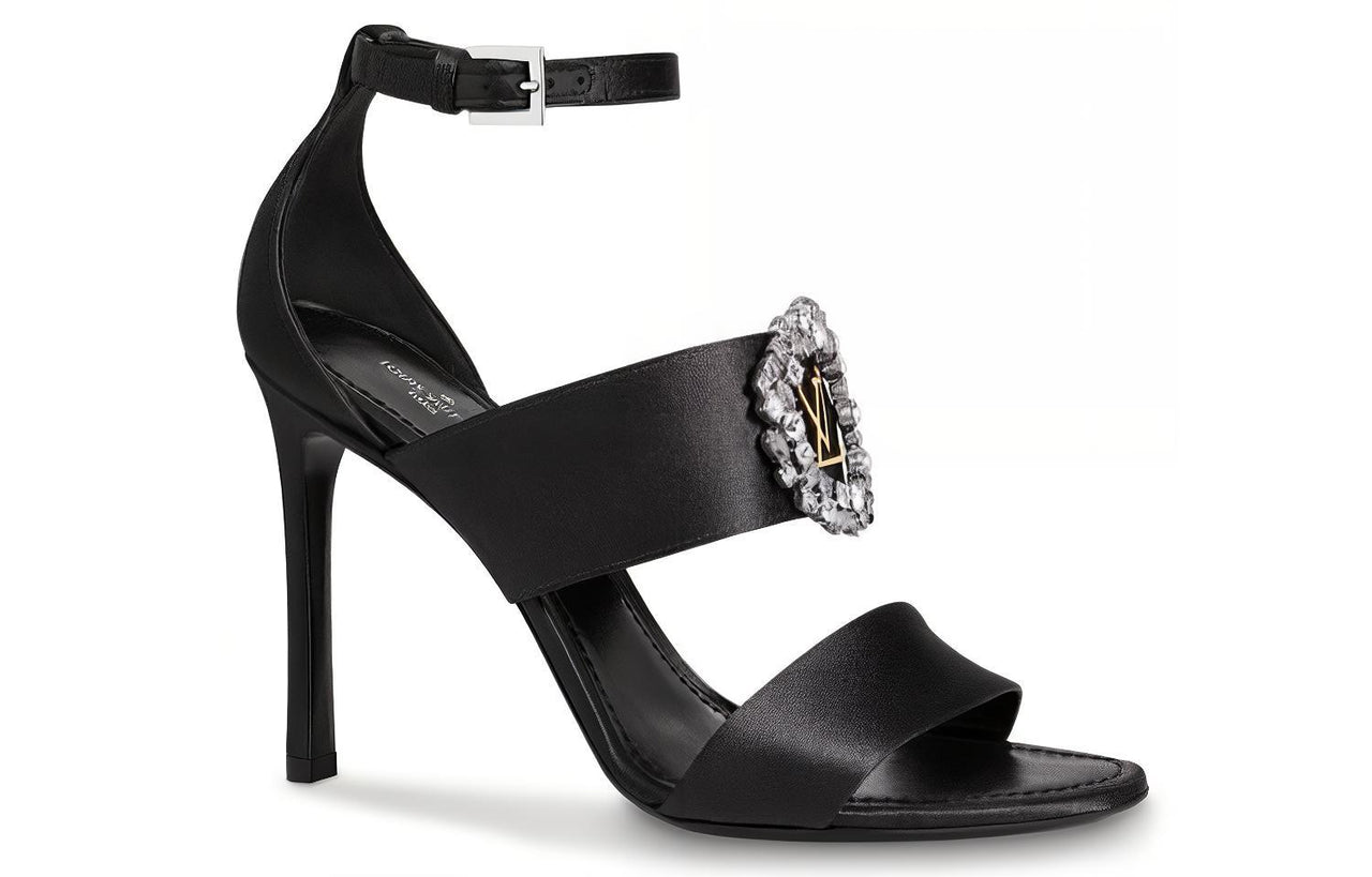 LOUIS VUITTON Madeleine Sandals 'Black' Women's