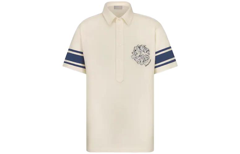 DIOR X Denim Tears Relaxed Fit Polo Shirt
