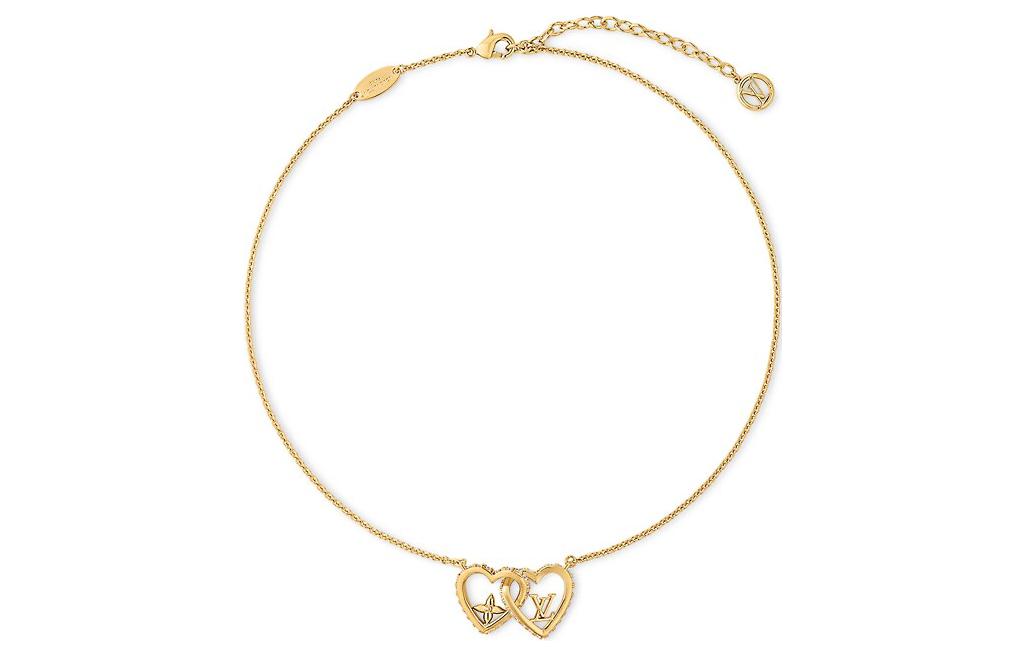 LOUIS VUITTON My Lv Love Necklace