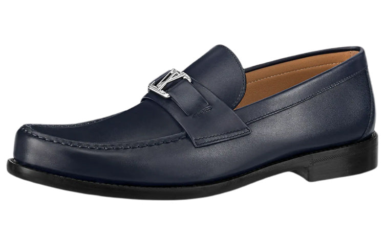 LOUIS VUITTON Lv Major Loafers 'Navy'