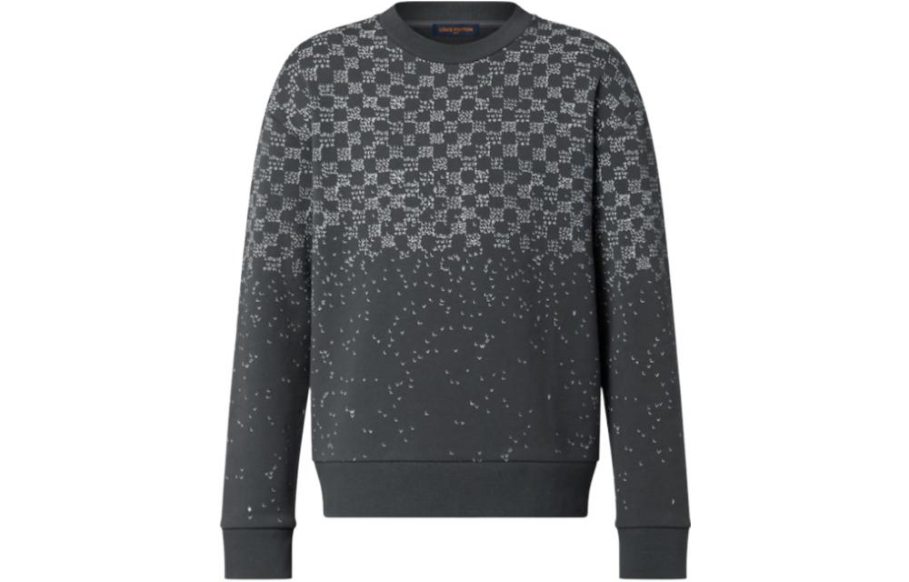 LOUIS VUITTON Damier Spread Print Sweatshirt