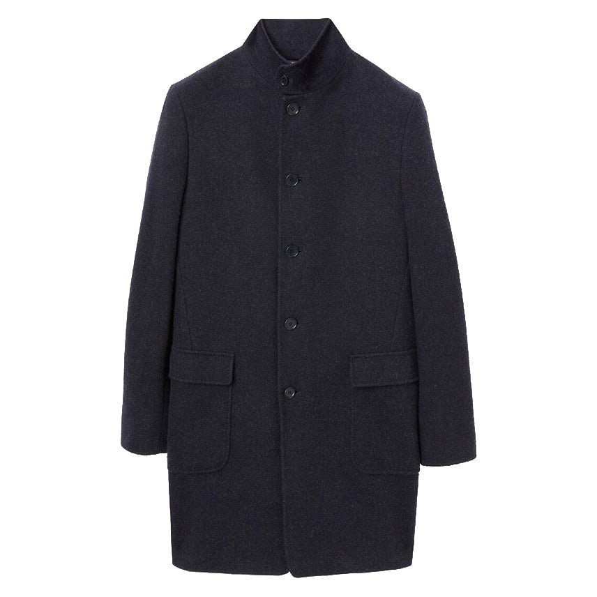 Loro Piana Coats Men Black