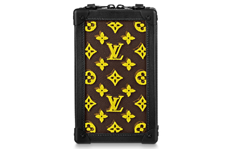 LOUIS VUITTON Vertical Soft Trunk Monogram Tuffetage Yellow