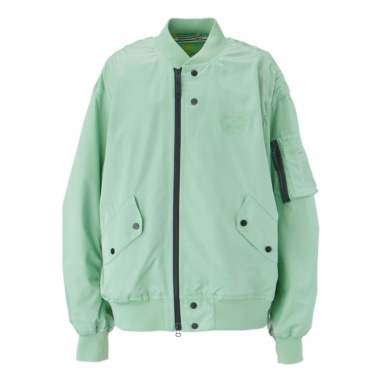 Onitsuka Tiger P Bomber Jacket 'Light Green Yellow' 2183B316-301