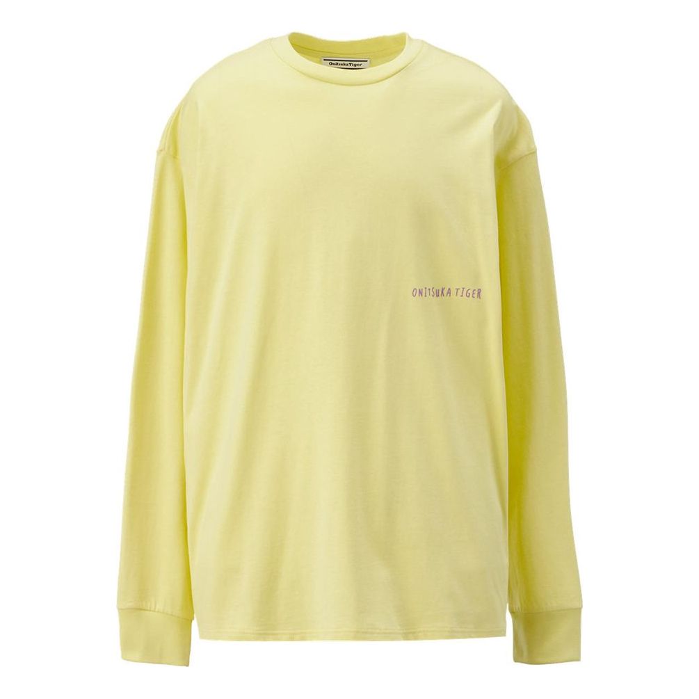 Onitsuka Tiger Graphic Long Sleeve T-shirt 'Yellow' 2183B163-300