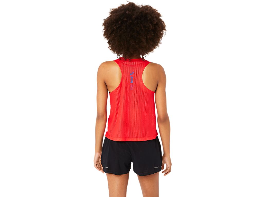 (WMNS) ASICS Actibreeze Running Tank 'Red Blue' 2012C979-601