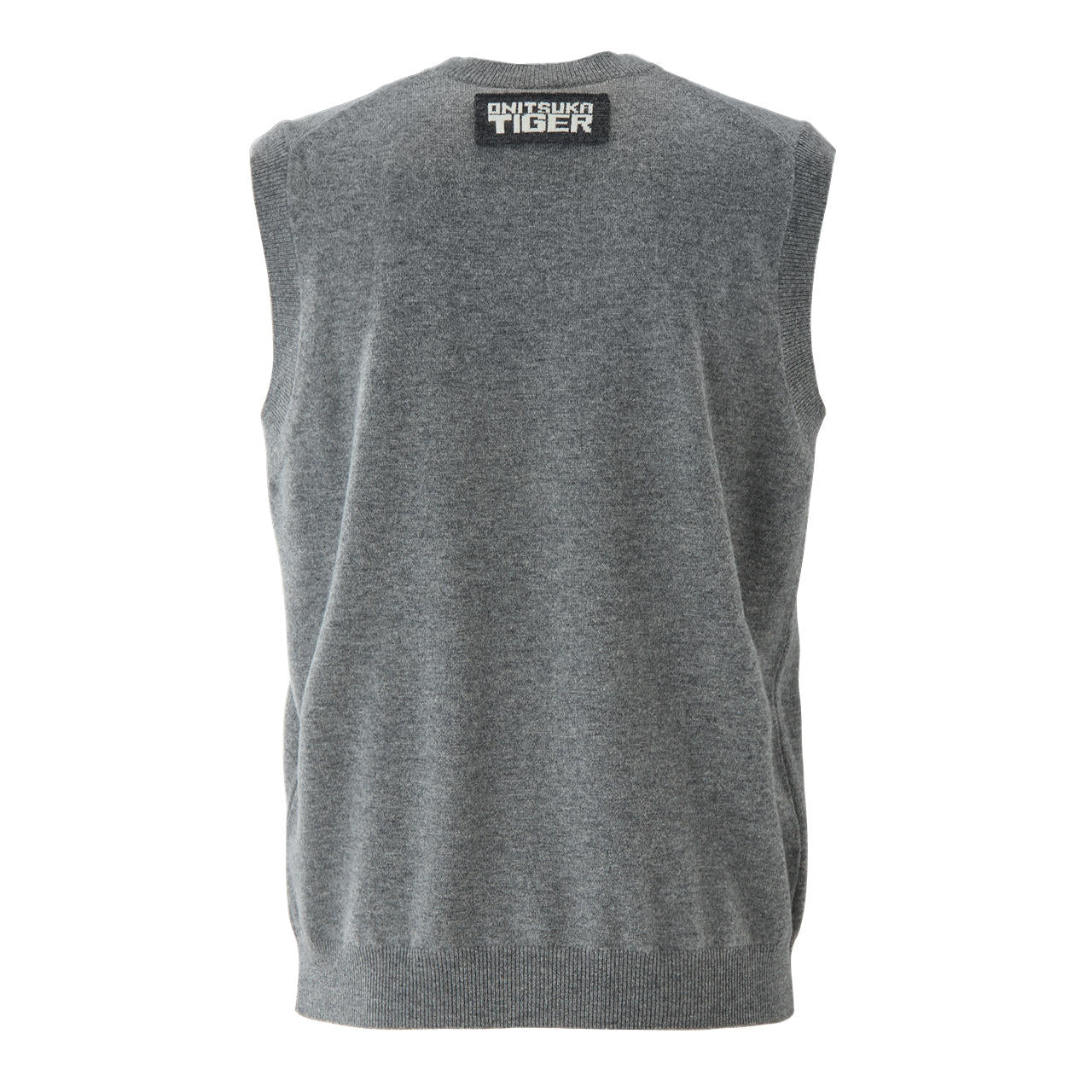 Onitsuka Tiger Knit Vest 'Heather Grey' 2183B366-020