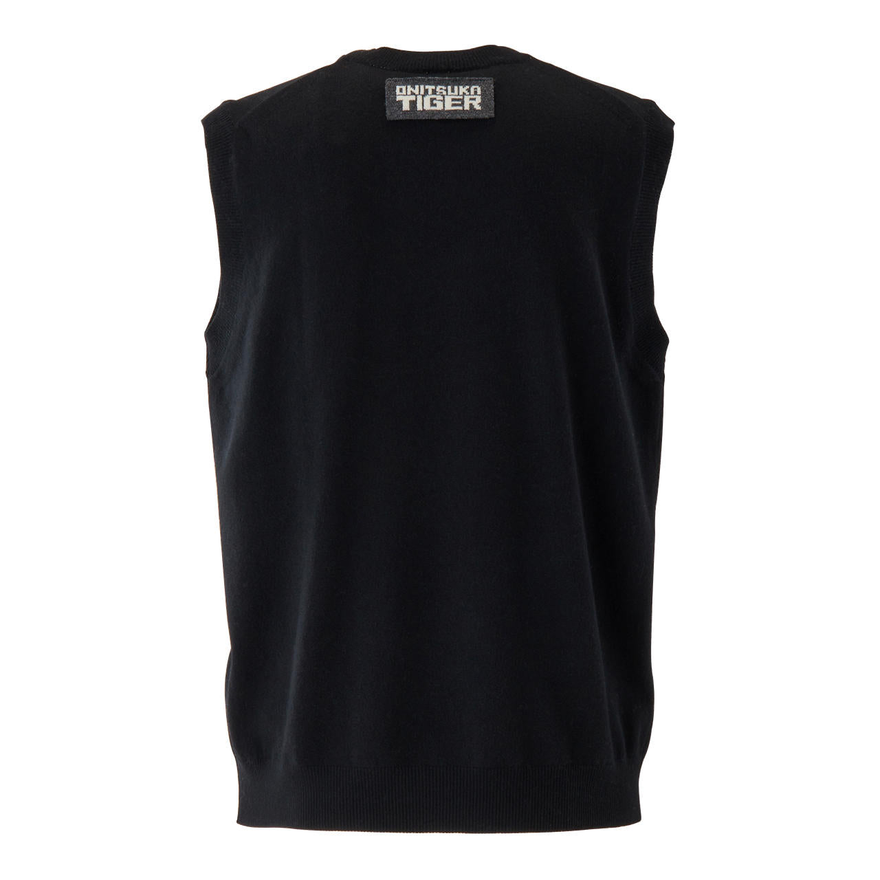 Onitsuka Tiger Knit Vest 'Black' 2183B366-001