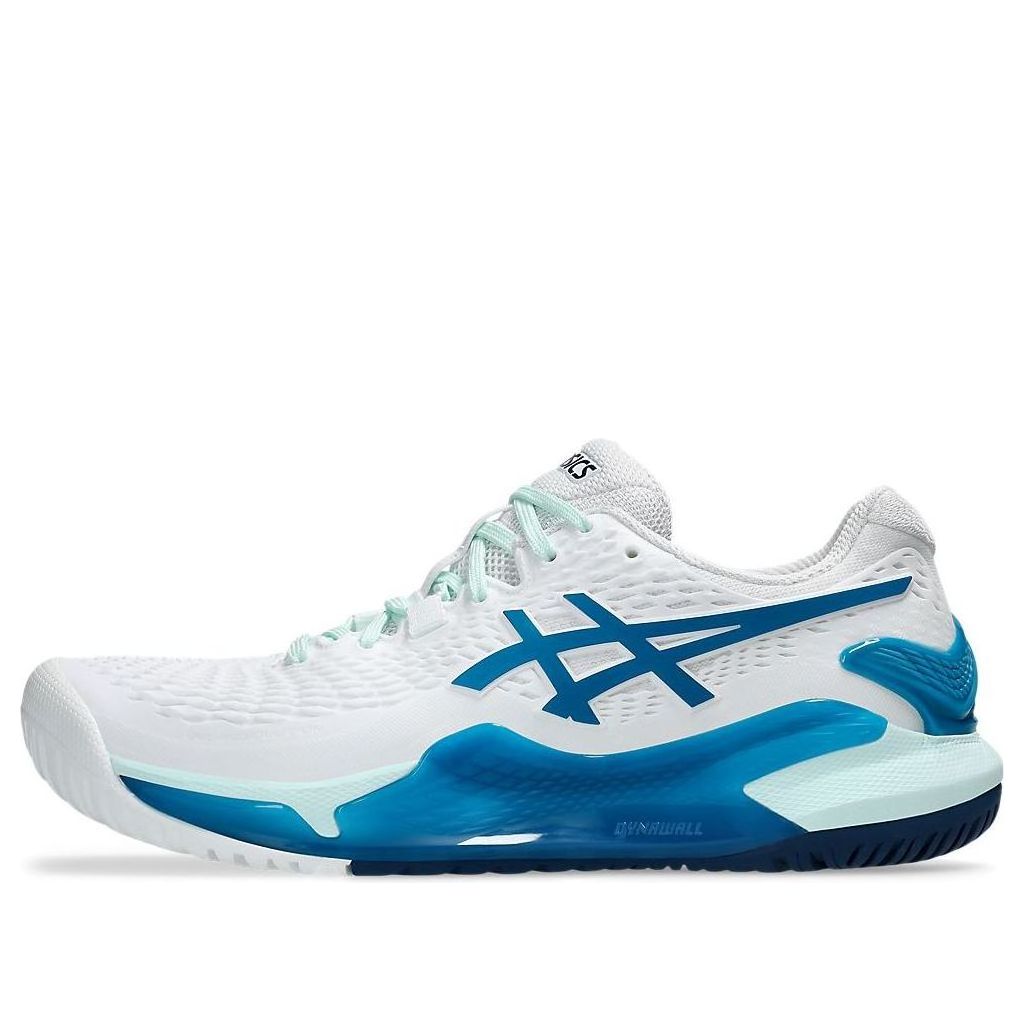 (WMNS) ASICS Gel-Resolution 9 'White Teal Blue' 1042A208-102