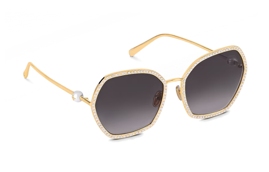 LOUIS VUITTON Z2016U Lv Pearl Cat Eye Sunglasses