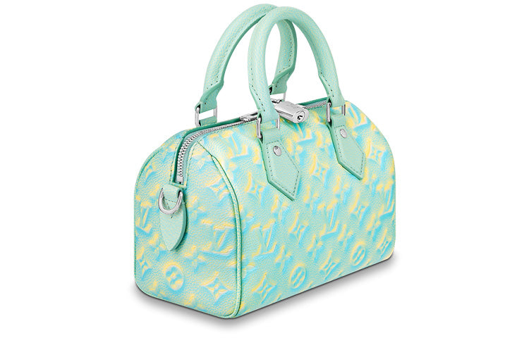 LOUIS VUITTON Speedy Bandouliere 20 Water Green