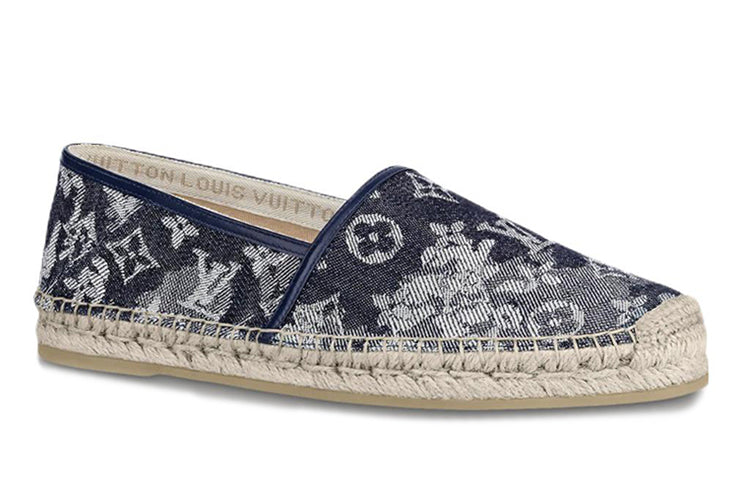 LOUIS VUITTON Waterfall Shoes 'Destroyed Denim Monogram'